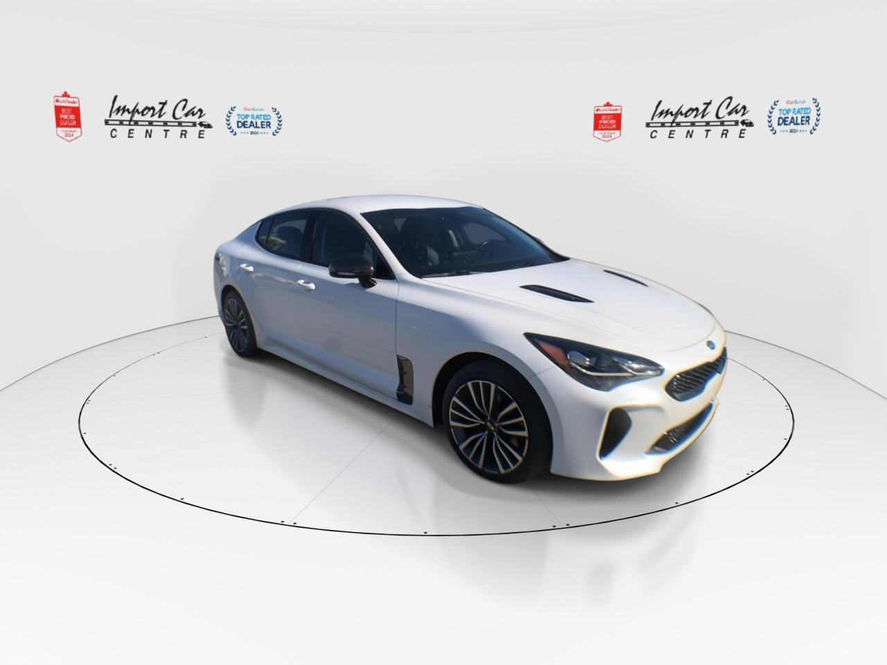 2019 Kia Stinger GT-Line AWD, 225HP, LEATHER, HTD. SEATS & STEER. W Photo