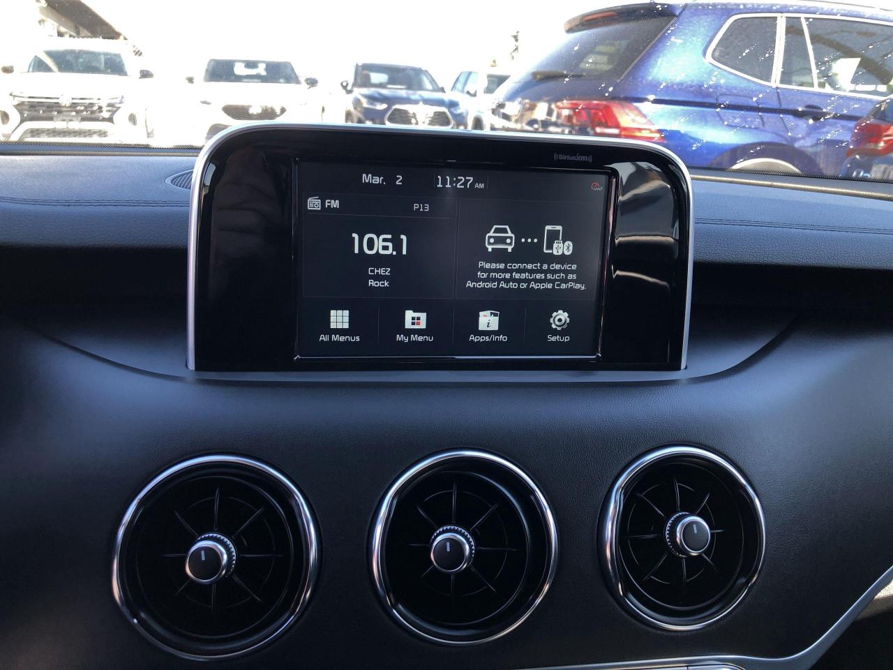 2019 Kia Stinger GT-Line AWD, 225HP, LEATHER, HTD. SEATS & STEER. W Photo