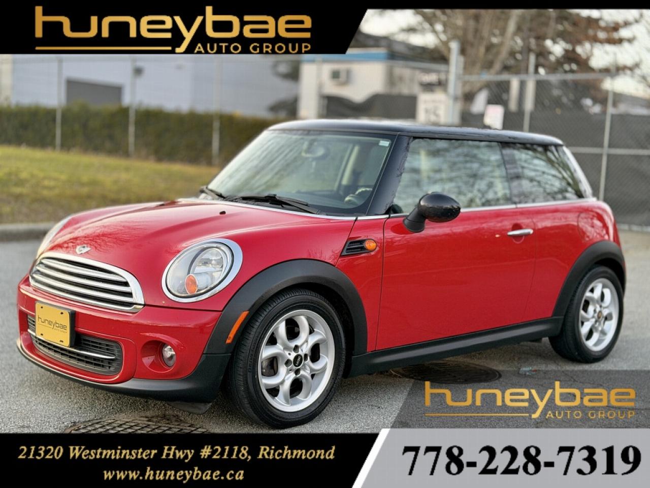 Used 2012 MINI Cooper Hardtop Classic | 1 Owner | Low Kms | Dual Sunroof | Leather Interior | 2 Keys  | for sale in Richmond, BC