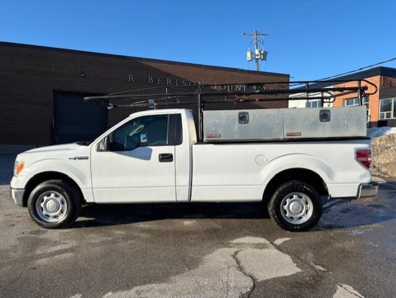 2014 Ford F-150 V8 REGULAR CAB-LONG BOX-LADDER RACKS-STORAGE BOXES Photo