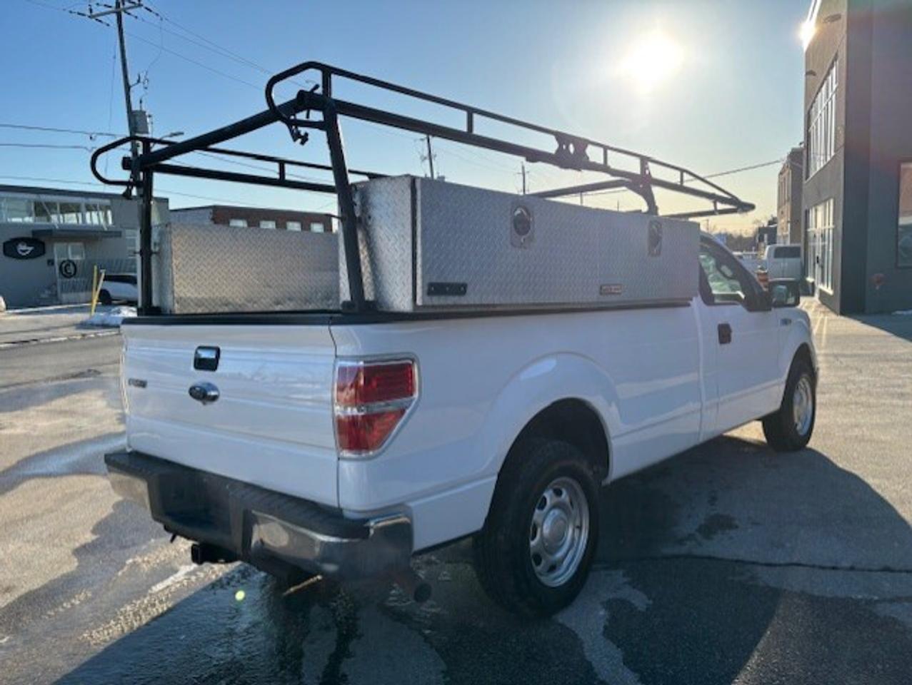 2014 Ford F-150 V8 REGULAR CAB-LONG BOX-LADDER RACKS-STORAGE BOXES Photo