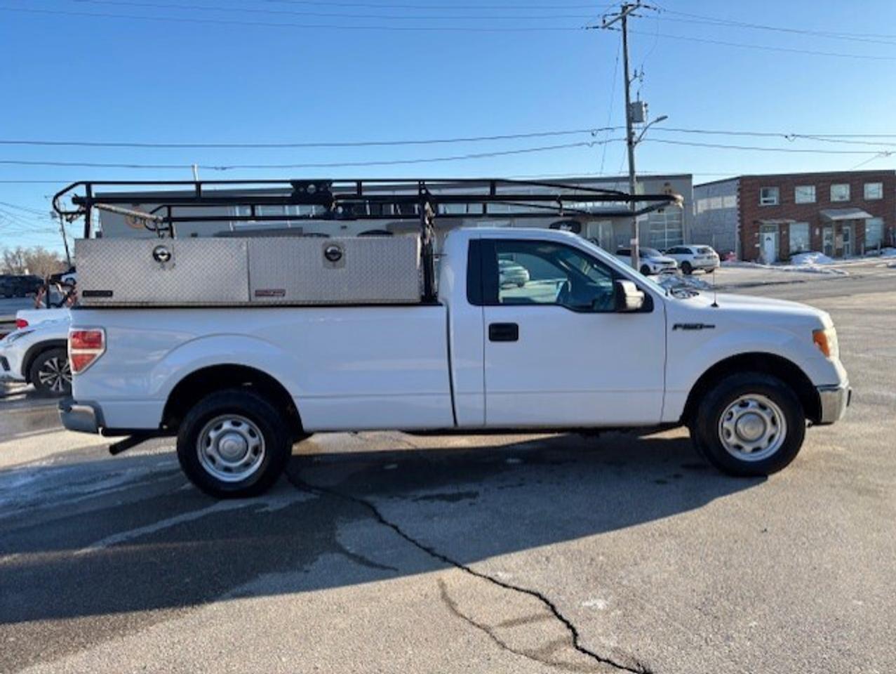 2014 Ford F-150 V8 REGULAR CAB-LONG BOX-LADDER RACKS-STORAGE BOXES Photo