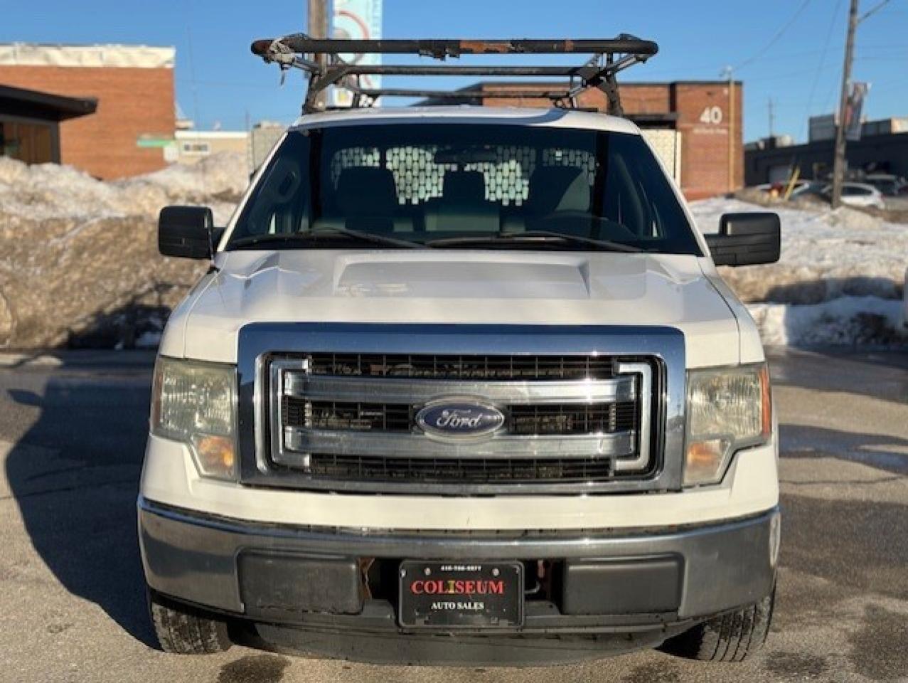2014 Ford F-150 V8 REGULAR CAB-LONG BOX-LADDER RACKS-STORAGE BOXES Photo