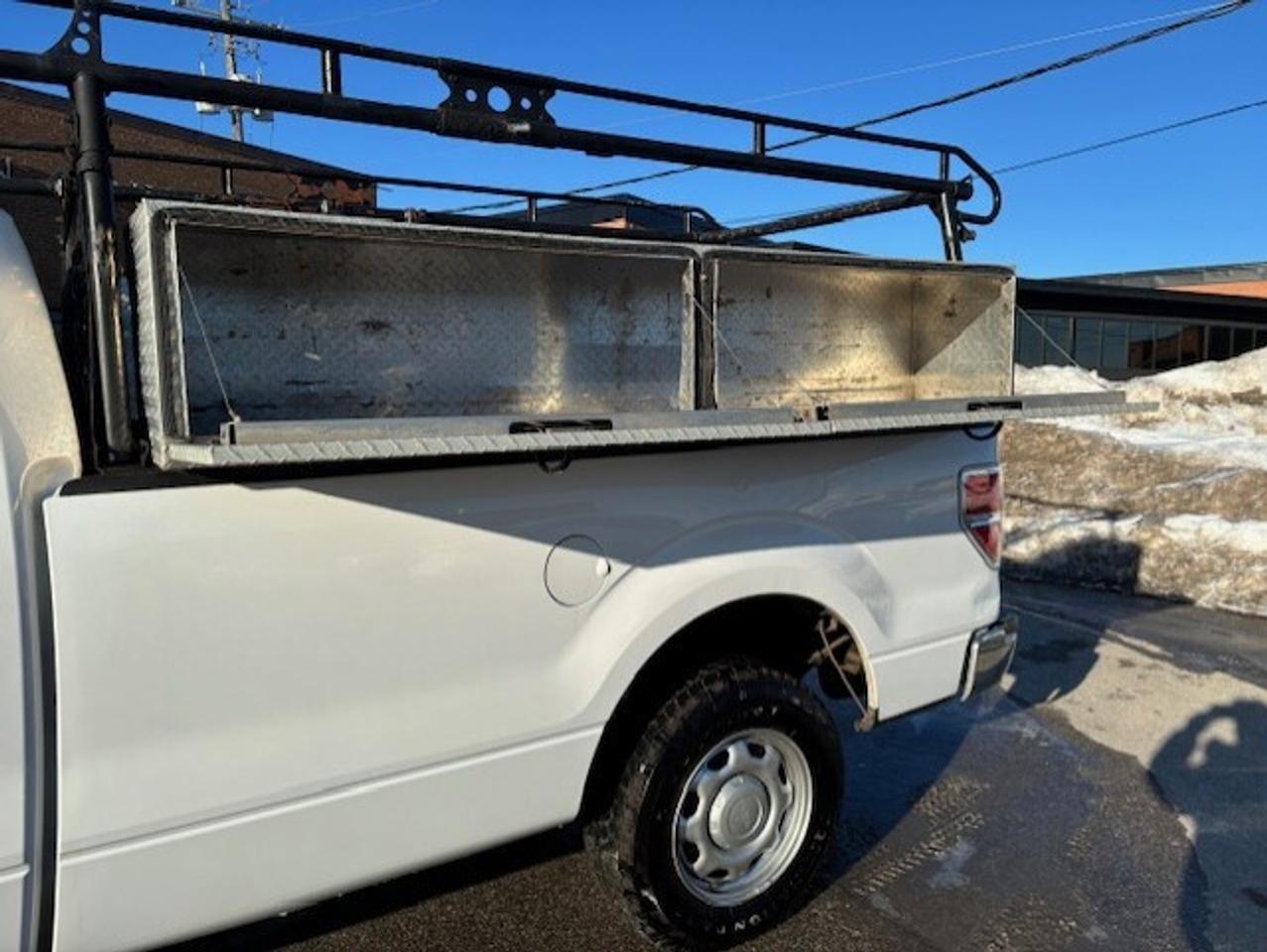 2014 Ford F-150 V8 REGULAR CAB-LONG BOX-LADDER RACKS-STORAGE BOXES Photo