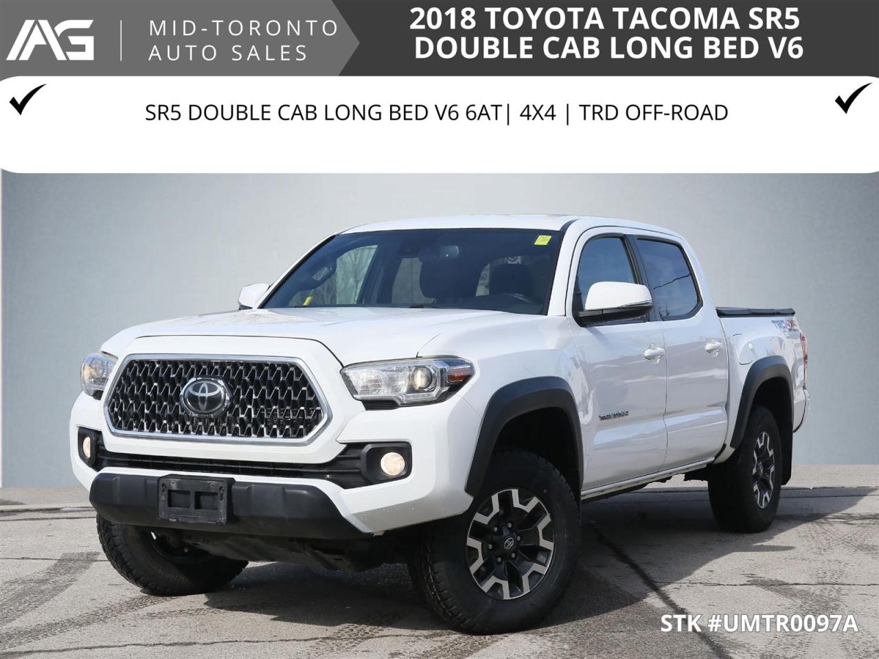 2018 Toyota Tacoma SR5 Double Cab Long Bed V6 6AT| 4X4 | TRD Off-Road Photo