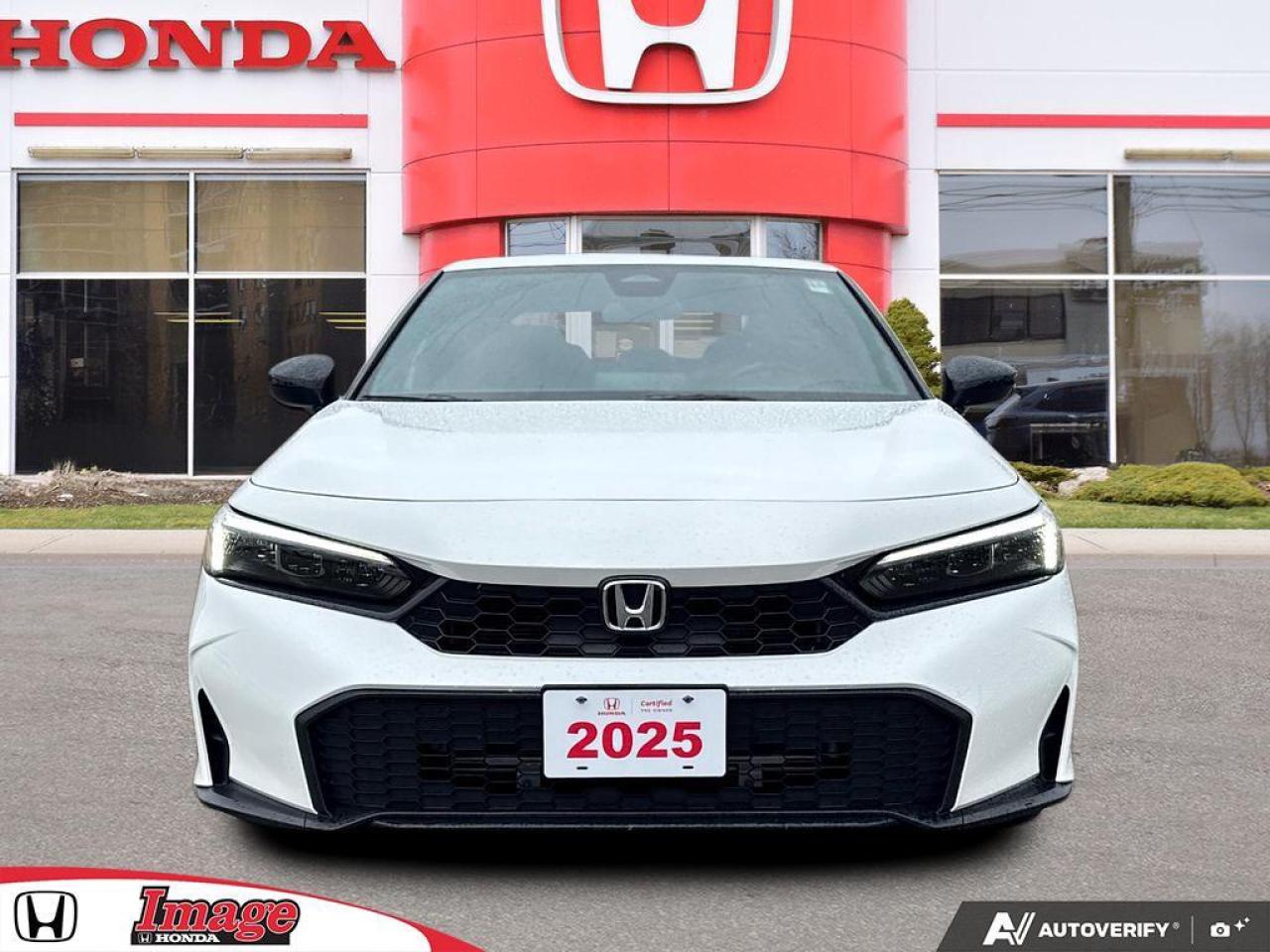 2025 Honda Civic Sedan Sport CVT   NO CLAIMS   APPLE CARPLAY   HTD SEATS Photo2