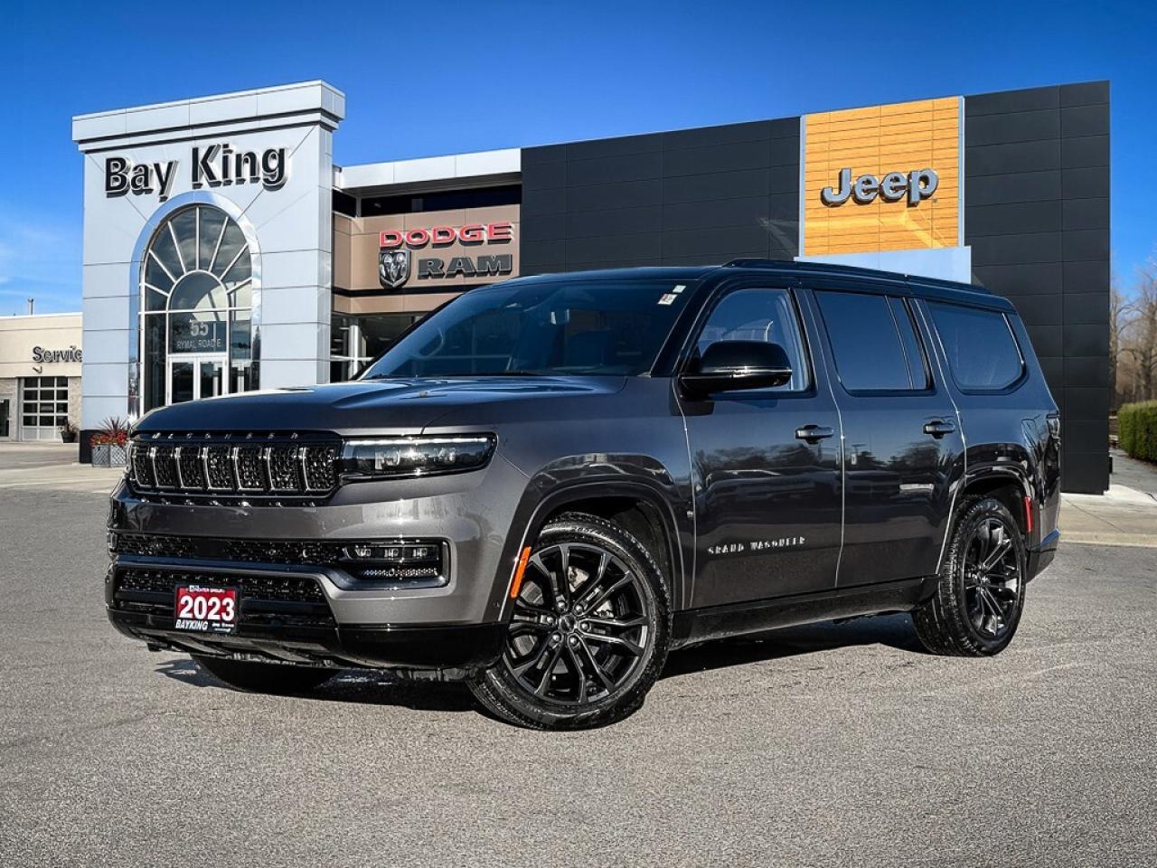 2023 Jeep Grand Wagoneer Series III   SERIES 3   OBSIDIAN   PASS DISPLAY Photo