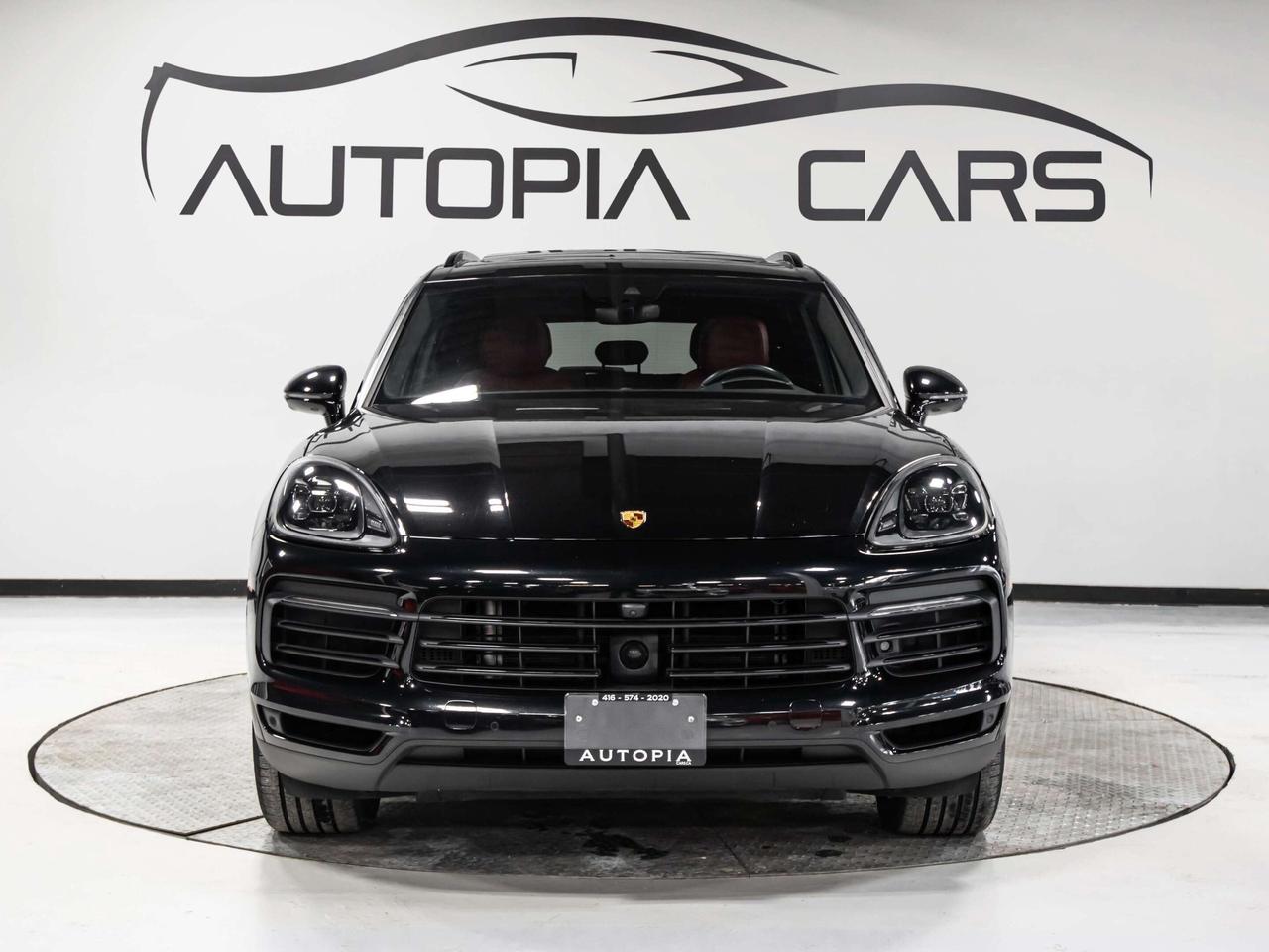 2023 Porsche Cayenne NO ACCIDENT,HEADS UP BLIND SPOTS RED INT NAVI Photo1