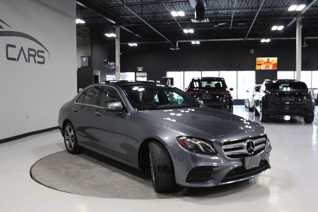 2018 Mercedes-Benz E-Class BLIND SPOTS BRWON INT NAVI REAR CAMERA Photo2