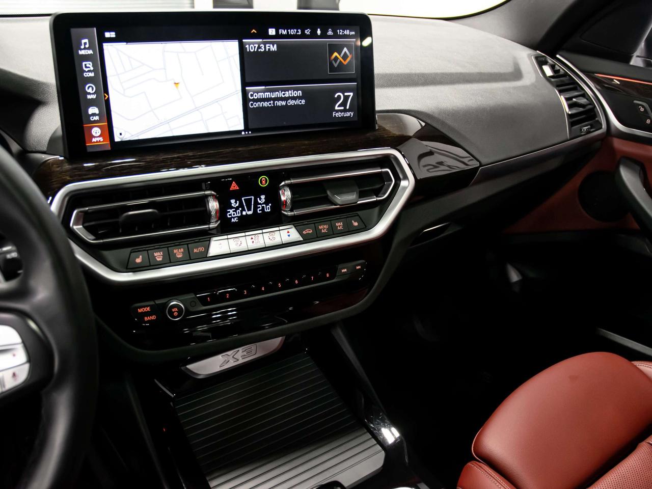 2024 BMW X3 xDrive BLIND SPOTS RED INT NAVI REAR VIEW CAMERA Photo