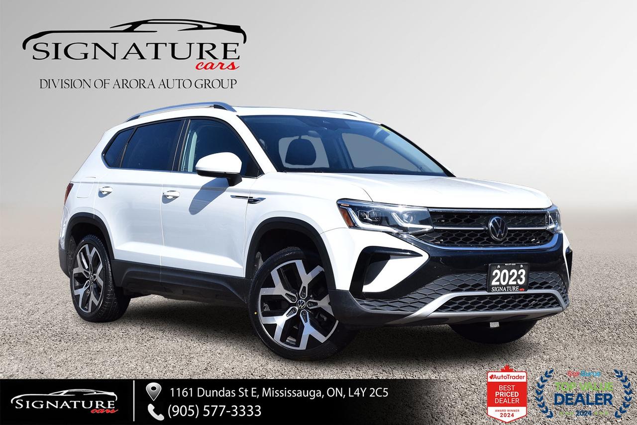 2023 Volkswagen Taos Highline 4Motion No Accident Panoroof Navigation Photo0