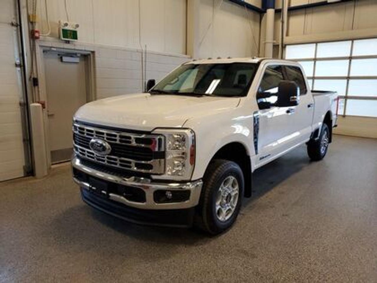 This all new 2026 Ford F-350 XLT Crew Cab 4X4 613A looks absolutely stunning in Oxford White. This heavy duty picks up comes with the 6.7L Power Stroke Diesel V8 engine. This remarkable engine not only produces 475 horsepower and 1,050 ft pounds of torque, but by leveraging technology and a 10-speed automatic transmission. This truck can tow up to a massive amount of 20,000 pounds!

Key Features:
Ford Connectivity Package 
8 LCD Touchscreen 
Apple CarPlay & Android Auto Compatibility 
Cruise Control 
Remote Keyless Entry
LED Roof Clearance Lights

The 2026 Super Duty is the backbone of Saskatchewans worksites, built for hauling, towing, and powering through demanding days. The Super Duty makes moving heavy equipment and navigating tight job sites easier and safer. Inside, the cab is designed as a mobile command center with SYNC® 4 technology, large digital displays, and generous storage for tools and gear. Rugged materials, advanced safety systems, keep crews comfortable and productive from the first load to the final shift.

At Moose Jaw Ford, we're driving change all across Saskatchewan! We are Moose Jaw's prime destination for everything automotive. We pride ourselves by consistently providing the highest quality customer experience  every single time. Because of this commitment, and the love of what we do, Moose Jaw Ford is the recipient of multiple President's Club Awards and is recognized as one of Canada's Best Managed Companies. We are dedicated to building long lasting relationships. You can trust that our trained service technicians will take excellent care of you and your vehicle when you visit our service department. Come visit us today at 1010 North Service Road.