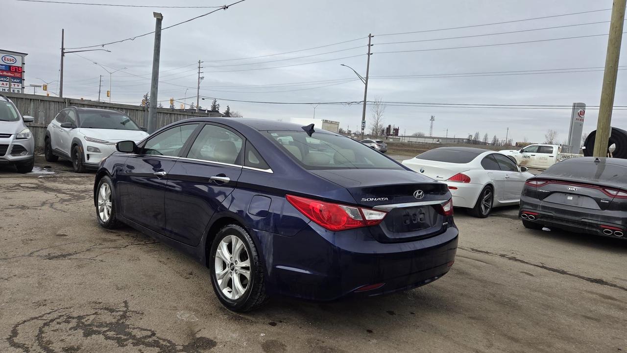 2011 Hyundai Sonata LIMITED, NO ACCIDENTS, LEATHER, CERTIFIED Photo2