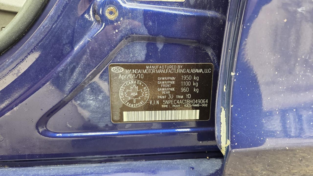 2011 Hyundai Sonata LIMITED, NO ACCIDENTS, LEATHER, CERTIFIED Photo