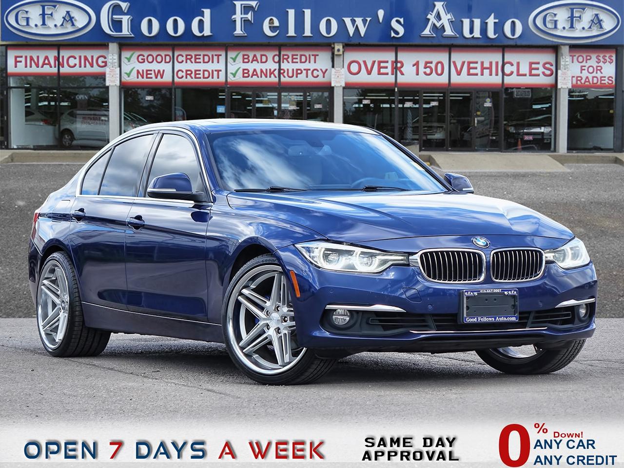 2017 BMW 3 Series SUNROOF, LEATHER SEATS, HEATED SEATS, NAVIGATION, Photo1