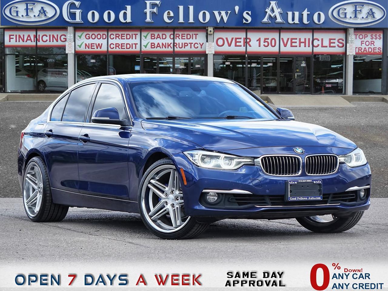 2017 BMW 3 Series SUNROOF, LEATHER SEATS, HEATED SEATS, NAVIGATION, - Photo #1