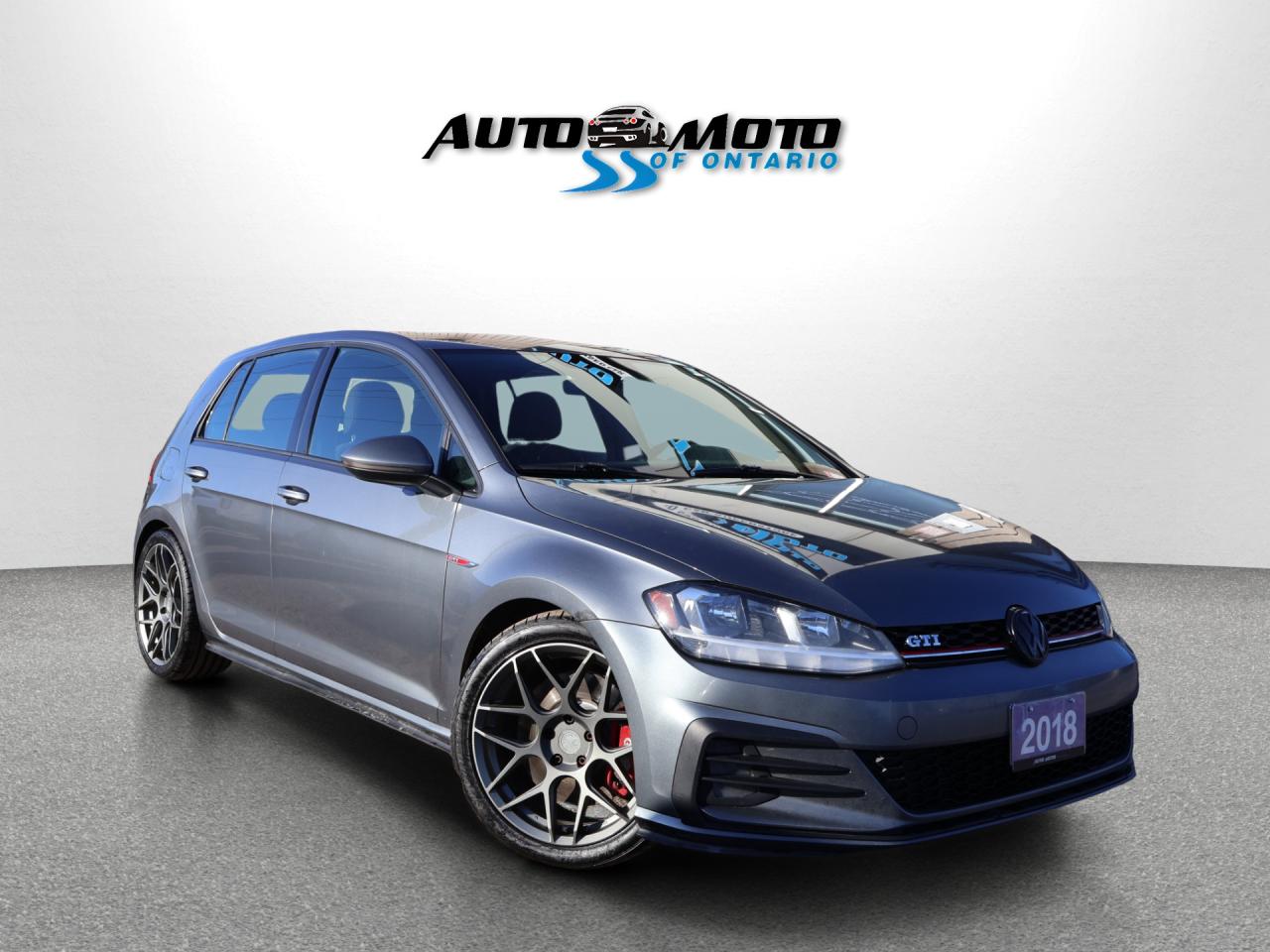 2018 Volkswagen Golf GTI 2.0T DSG CERTIFIED CAMERA BLUETOOTH HEATED SEATS CRUISE ALLOYS - Photo #1