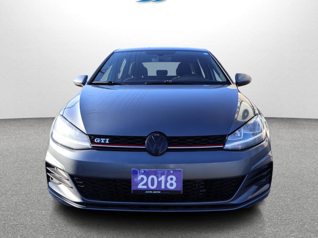 2018 Volkswagen Golf GTI 2.0T DSG CERTIFIED CAMERA BLUETOOTH HEATED SEATS CRUISE ALLOYS Photo