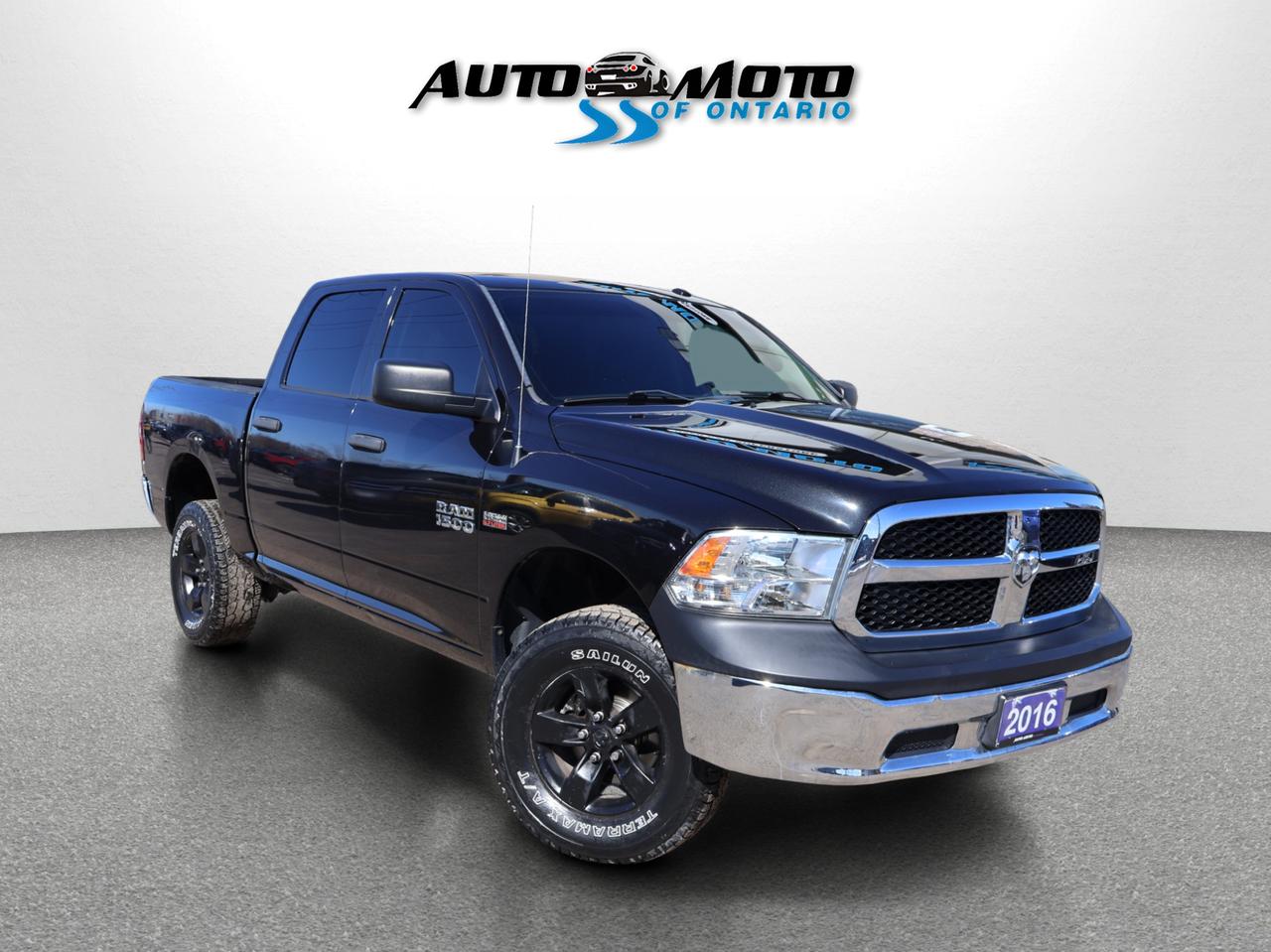 2016 RAM 1500 ST HEMI CREW 4WD CERTIFIED CAMERA BLUETOOTH CRUISE ALLOYS - Photo #1