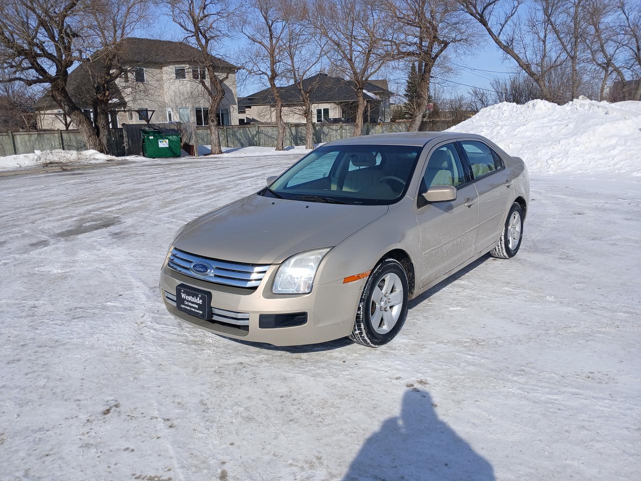 <p>Need an affordable car you can count on? This 2006 Ford Fusion with 143,000 kms runs smooth and drives great. Clean, dependable, and ready for its next owner. Power windows locks and doors. Ice Cold AC and Heat, cruise control, steering wheel controls. All-weather tires, 2 sets of keys. Perfect first car for a new driver!</p><p>Dont miss out on Ford reliability!&nbsp; Freshly safety-certified and priced to sell at Only $6,950 plus taxes!</p><p>Carfax available on our website.</p><p>Call today to set up an appointment to view and test drive.</p><p>204-488-3793</p><p>1461 Waverley Street .</p><p>All vehicles safety certified and serviced, licensed technician on staff .</p><p>Buy with confidence, We are one of the most established used car dealerships in Winnipeg.&nbsp;&nbsp;</p><p>See our other great deals at</p><p>www.Westsidesales.ca</p><p>Apply for financing on our website.</p><p>Check us out on Facebook and Instagram @westsidesale&nbsp; &nbsp;</p><p>&nbsp;</p><p>&nbsp;</p><p>&nbsp;</p><p>&nbsp;</p><p>&nbsp;</p><p>DP#9491</p><p>&nbsp;</p>
