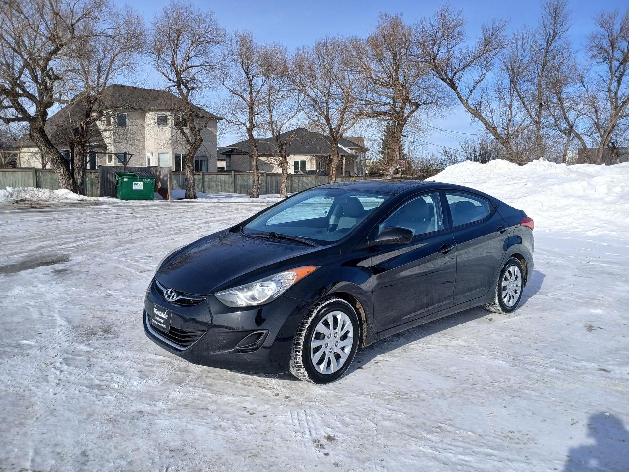 <p>If you&rsquo;re looking for a great car without breaking the bank, this 2013 Hyundai Elantra 6-speed is a solid choice. At only 149,000 kms, it&rsquo;s affordable, reliable, and fun to drive with as sport 6-speed manual transmission. A practical daily driver that&rsquo;s easy on fuel and ready to go.<br>Well equipped with power locks,windows and doors. Bluetooth stereo, steering wheel controls, cruise control, heated seats, folding rear seats, 2 sets of keys.</p><p>Dont miss out on this reliable daily driver!&nbsp;Perfect first car for a new driver! Freshly safety-certified and priced to sell at Only $8,950 plus taxes!</p><p>Carfax available on our website.</p><p>Call today to set up an appointment to view and test drive.</p><p>204-488-3793</p><p>1461 Waverley Street .</p><p>All vehicles safety certified and serviced, licensed technician on staff .</p><p>Buy with confidence, We are one of the most established used car dealerships in Winnipeg.&nbsp;&nbsp;</p><p>See our other great deals at</p><p>www.Westsidesales.ca</p><p>Apply for financing on our website.</p><p>Check us out on Facebook and Instagram @westsidesale&nbsp; &nbsp;</p><p>&nbsp;</p><p>&nbsp;</p><p>&nbsp;</p><p>&nbsp;</p><p>&nbsp;</p><p>DP#9491</p>