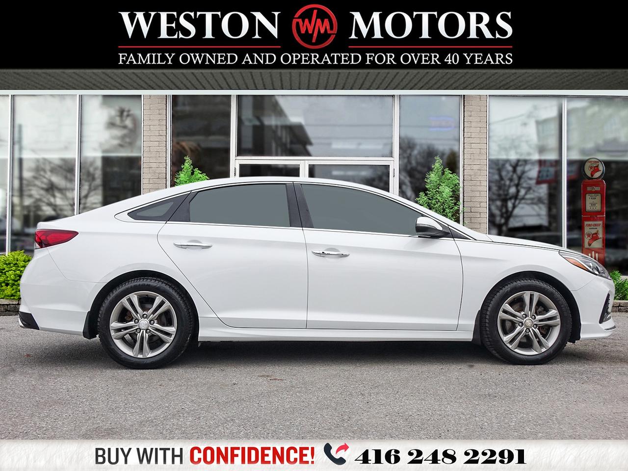2019 Hyundai Sonata PREFERRED PKG*SUNROOF*LEATHER*REVCAM*HEATED SEATS Photo2