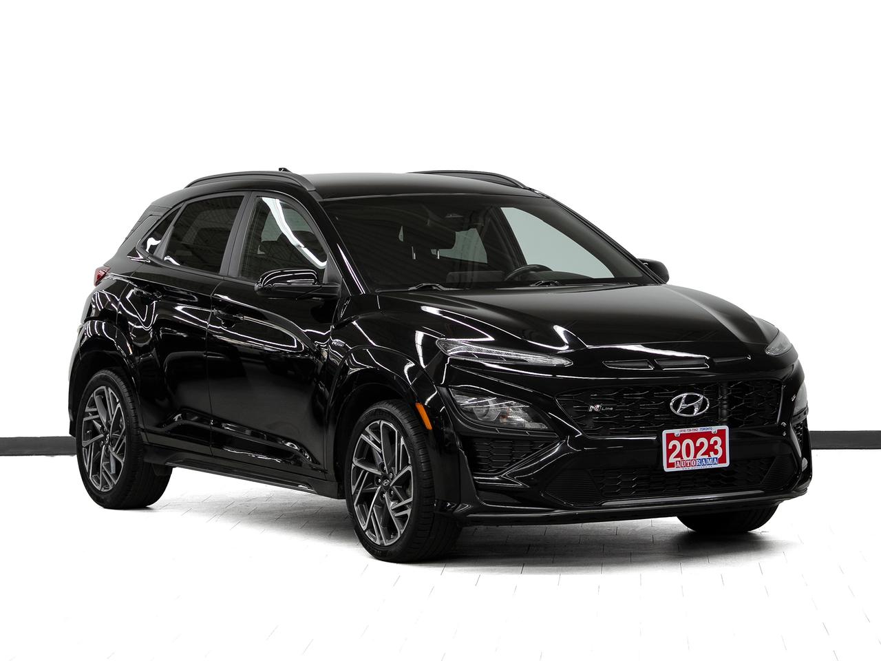 2023 Hyundai KONA N-LINE AWD | Nav | Sunroof | ACC | BSM | CarPlay