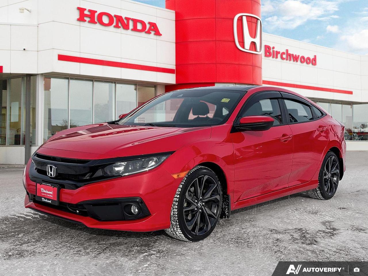 Used 2020 Honda Civic Sedan Sport Sunroof | Apple Carplay | Heated Seats for sale in Winnipeg, MB