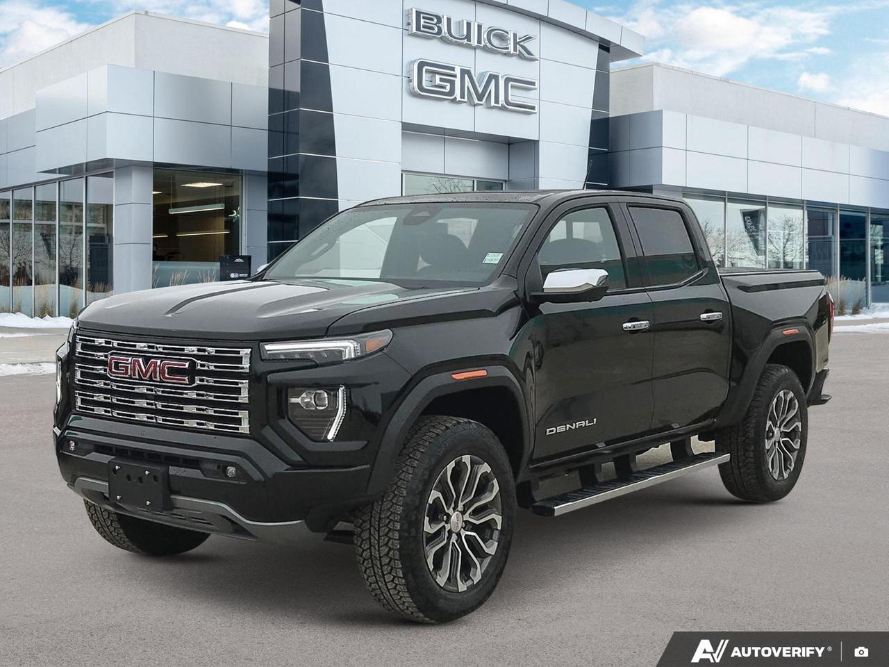 Price Includes Added Accessories Plus Engine Block Heater | 3 Years SiriusXM | 	Power Sunroof
Experience the future of truck driving with the 2026 GMC Canyon Denali. This cutting-edge vehicle combines power, luxury, and advanced technology to deliver an unparalleled driving experience.

Key Features:
- 2.7L 4-cylinder engine with 4WD capability
- Adaptive cruise control for effortless highway driving
- Multicolour 6.3 Diagonal Head-Up Display for enhanced visibility
- HD Surround Vision with overhead view for superior safety
- Heated steering wheel and power-adjustable seats for ultimate comfort
- Spray-on bedliner with GMC logo for enhanced durability
- Wi-Fi Hotspot capability for seamless connectivity on the go

Ready to experience the future of trucking? Visit Birchwood Chevrolet Buick GMC today to reserve your 2026 GMC Canyon Denali. Our expert team is available to answer any questions and arrange a test drive. Dont miss this opportunity to own a piece of automotive innovation. Contact us now to start your journey with the all-new Canyon Denali.
See three brands under one roof at Birchwood Chevrolet Buick GMC  the only place in Winnipeg where you can compare GMC, Chevrolet, and Buick all in one visit. Save yourself some time, see a great selection, and learn everything you need to know. 

Your Experience is Everything at Birchwood Chevrolet Buick GMC. 

Click, call (204) 837-5811, or visit Birchwood Chevrolet Buick GMC at the Birchwood Auto Park, 3965 Portage Avenue West at the Perimeter.

Dealer Permit #4240.
Dealer permit #4240
