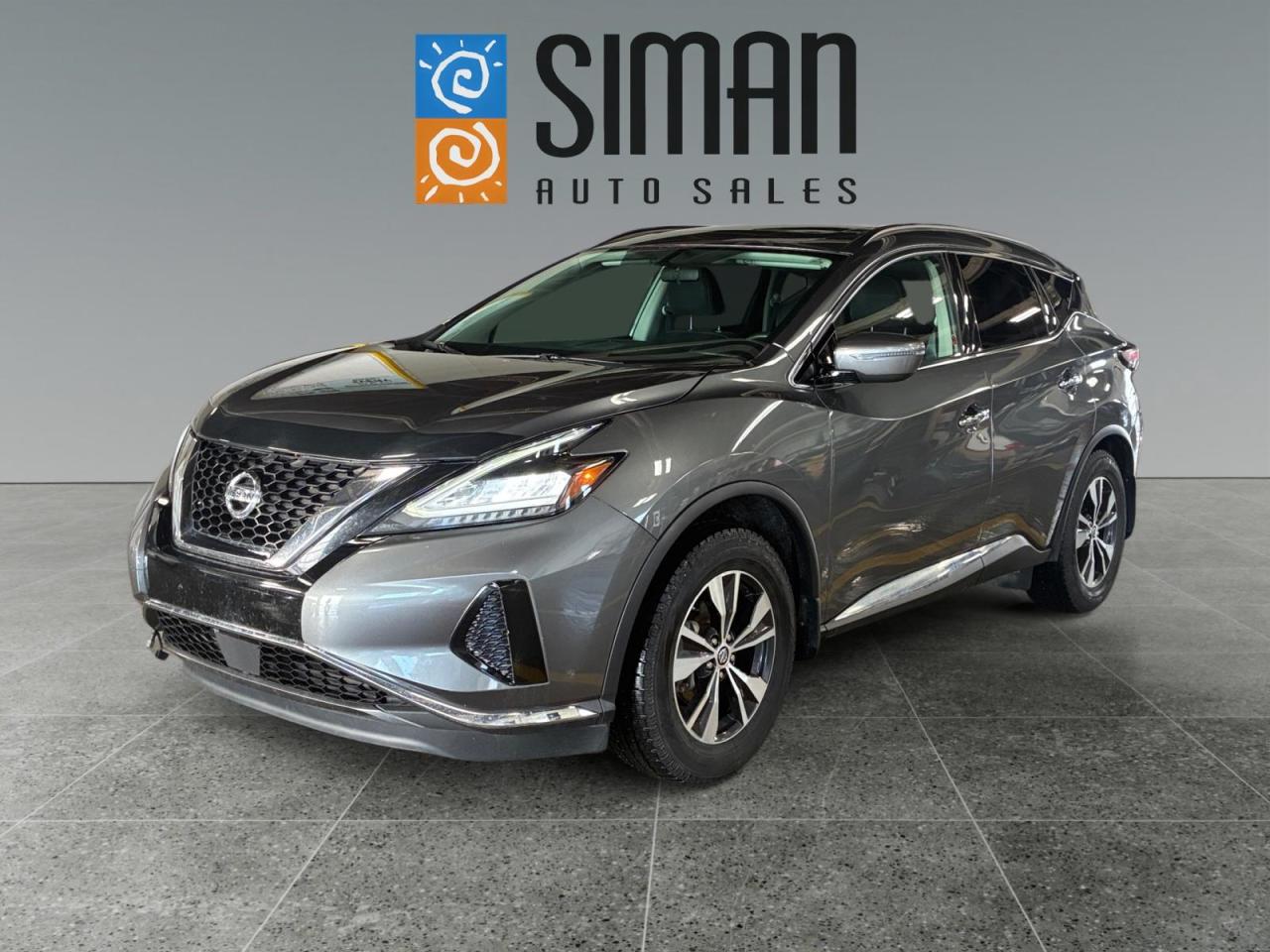 <p>The<strong>2019 Nissan Murano SV</strong>is a premium two-row crossover designed for those who value style and a refined driving experience. Refreshed for the 2019 model year with a bolder exterior and updated technology, it offers a substantial, refined cruiser feel that stands out in the midsize SUV segment.</p>

<p><strong>Smooth Performance & Comfort</strong></p>

<ul>
 <li><strong>V6 Power:</strong>Features a standard<strong>3.5L V6 engine</strong>producing<strong>260 horsepower</strong>and 240 lb-ft of torque for confident acceleration.</li>
 <li><strong>Advanced Transmission:</strong>Utilizes Nissans Xtronic CVT, optimized for smooth power delivery and improved fuel efficiency.</li>
 <li><strong>Zero Gravity Seats:</strong>Includes Nissans legendary<strong>Zero Gravity front seats</strong>, widely considered some of the most comfortable in the industry for long commutes.</li>
 <li><strong>Quiet Cabin:</strong>Engineered with acoustic glass and sound-deadening materials to provide a quiet, upscale interior environment.</li>
</ul>

<p><strong>Convenience & Technology Highlights</strong></p>

<ul>
 <li><strong>Connectivity:</strong>Equipped with an<strong>8-inch touchscreen</strong>featuring standard<strong>Apple CarPlay and Android Auto</strong>integration.</li>
 <li><strong>Intelligent Features:</strong>Includes<strong>Remote Engine Start</strong>with intelligent climate control to warm up or cool down the car before you step inside.</li>
 <li><strong>Utility:</strong>Features a<strong>Motion Activated Power Liftgate</strong>for easy access to the 908 litres of rear cargo space.</li>
 <li><strong>Driver Assistance:</strong>Standard<strong>Blind Spot Warning</strong>, Rear Cross Traffic Alert, and Intelligent Emergency Braking for added peace of mind.</li>
</ul>

<hr />
<p><strong>Why Choose Siman Auto Sales?</strong></p>

<p>At<a href=https://www.simanautosales.com/ target=_blank>Siman Auto Sales</a>, we pride ourselves on being a trusted choice for Regina drivers, offering a professional yet personal buying experience.</p>

<ul>
 <li><strong>Trade-Ins Welcome:</strong>We accept<strong>all trades</strong>and offer competitive values to help you get into your next vehicle sooner.</li>
 <li><strong>Flexible Financing:</strong>Our<a href=https://www.simanautosales.com/financial-services/ target=_blank>finance department</a>provides tailored solutions and<strong>guaranteed approvals</strong>for various credit situations.</li>
 <li><strong>Extended Warranty:</strong>Protect your investment with our comprehensive<strong>aftermarket warranty</strong>options available on nearly every vehicle we sell.</li>
 <li><strong>Licensed Inspection:</strong>This Murano has undergone a thorough<a href=https://www.simanautosales.com/service/ target=_blank>mechanical inspection</a>to ensure it meets our high standards for safety and reliability.</li>
</ul>

<p><strong>See it for yourself!</strong><br />
Visit our lot at<strong>1810 2nd Ave N, Regina</strong>or contact us at<strong>(306) 546-3993</strong>to book your test drive.</p>