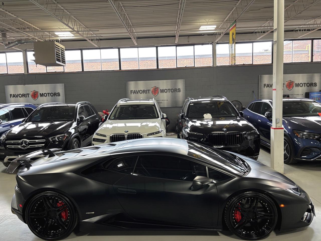 2015 Lamborghini Huracan LP610-4|AWD|NO LUXTAX|MATTEPPF|CERAMICBRAKES|LIFT| Photo