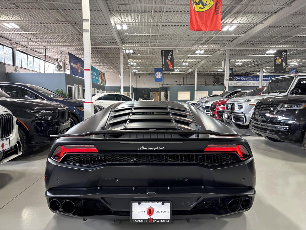 2015 Lamborghini Huracan LP610-4|AWD|NO LUXTAX|MATTEPPF|CERAMICBRAKES|LIFT| Photo