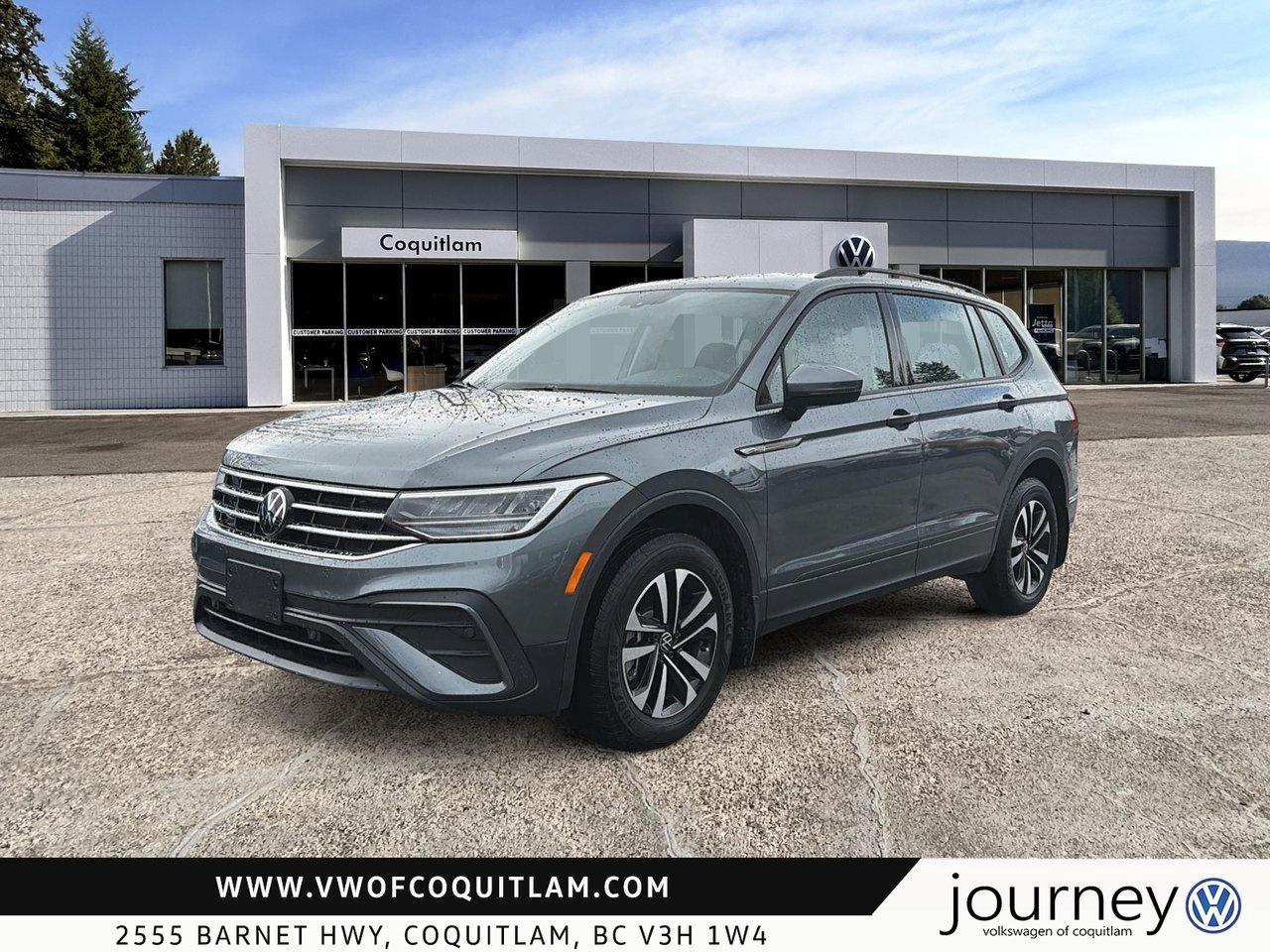 Used 2024 Volkswagen Tiguan Trendline 2.0T 8sp at w/Tip 4M for sale in Coquitlam, BC
