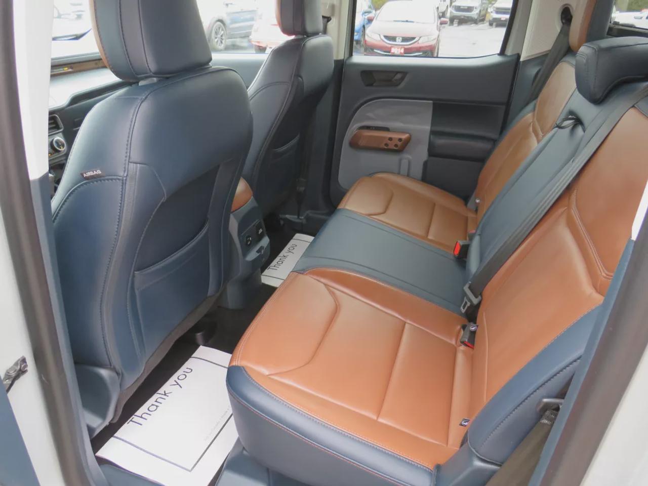 2024 Ford Maverick LARIAT | Hybrid | One Owner!! | Clean Title/No Accidents!! | Safety/Certified!! | Trailer Hitch | Alloy Rims | Two-Tone Leather | Navigation | Push Button Start | Power Seats | Reverse Camera | Digital Touchscreen | Heated Seats/Steering Wheel | Photo