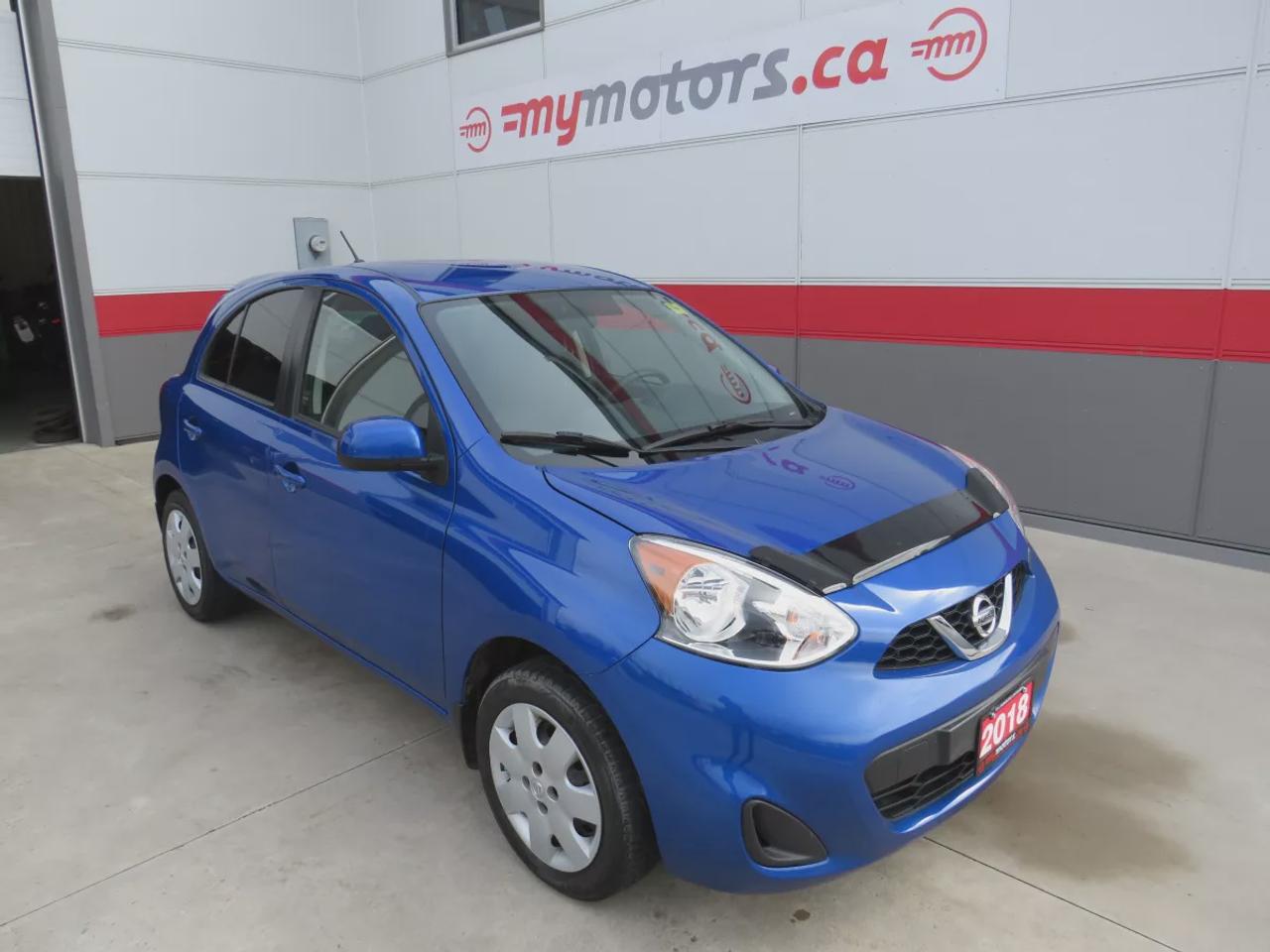 2018 Nissan Micra S  |  Very Low Km  |  Clean Title | No Accidents  |  Safety Certified  |  Tints  |  Automatic  |  AC  |  Front Bug Deflector  |  Cruise Control  |  Bluetooth  |  Aux  |  CD Player Photo0