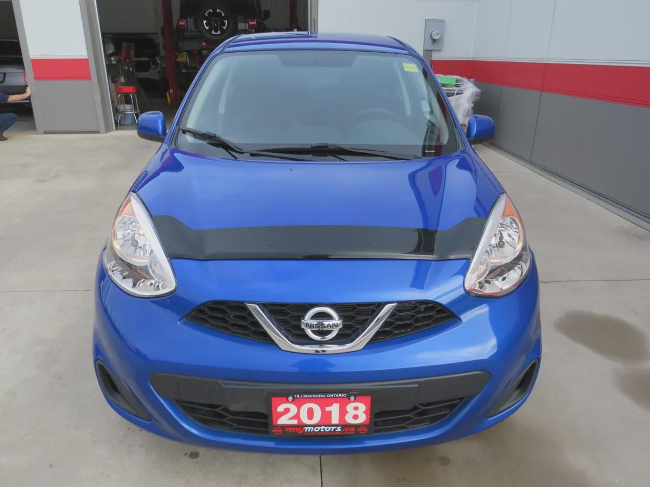 2018 Nissan Micra S  |  Very Low Km  |  Clean Title | No Accidents  |  Safety Certified  |  Tints  |  Automatic  |  AC  |  Front Bug Deflector  |  Cruise Control  |  Bluetooth  |  Aux  |  CD Player Photo