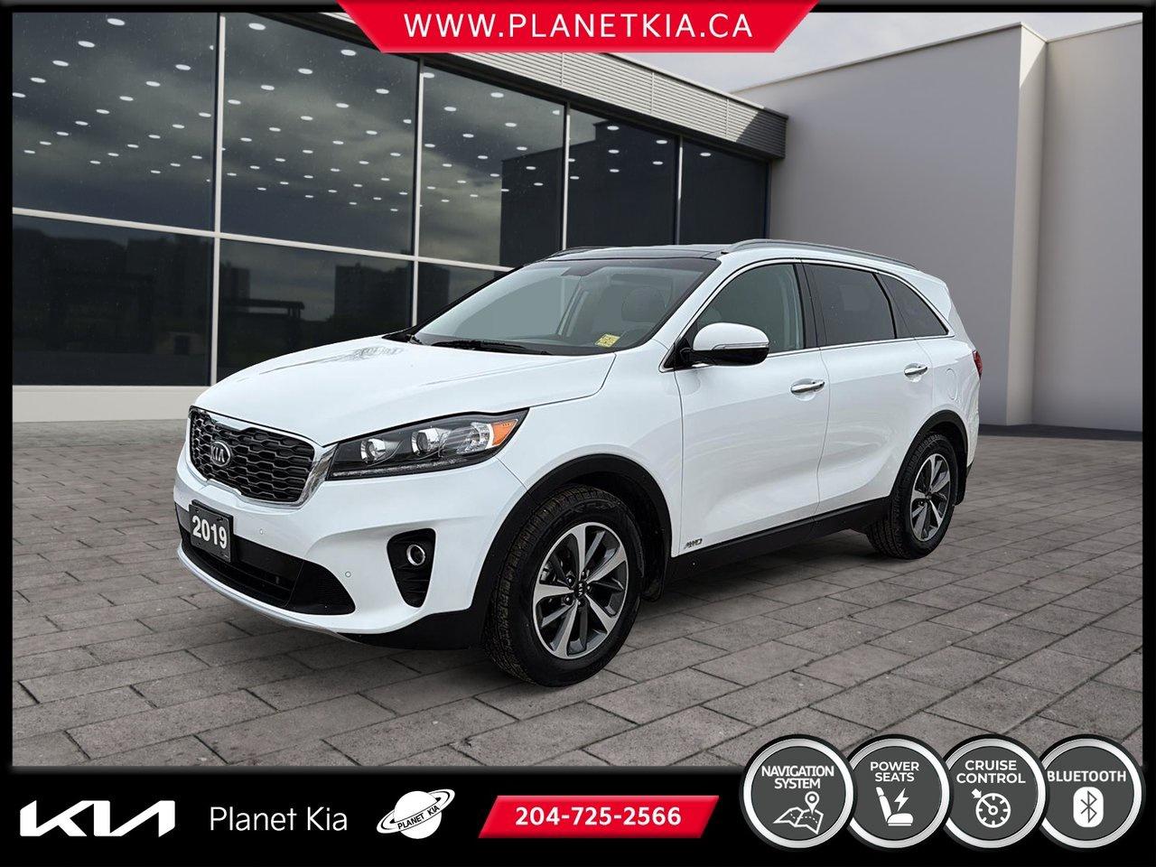 <h2 data-section-id=5mz9il data-start=0 data-end=96>2019 Kia Sorento EX Premium &ndash; Spacious, Feature-Packed SUV at Planet Kia in Brandon, Manitoba</h2>
<p data-start=98 data-end=457>If youre searching for a <strong data-start=124 data-end=180>versatile and well-equipped SUV in Brandon, Manitoba</strong>, the <strong data-start=186 data-end=217>2019 Kia Sorento EX Premium</strong> available at <strong data-start=231 data-end=245>Planet Kia</strong> is an outstanding choice. Known for its smooth performance, premium interior features, and impressive versatility, the Sorento is a perfect SUV for families and drivers across <strong data-start=422 data-end=456>Brandon and the Westman region</strong>.

<p data-start=459 data-end=661>With seating for up to seven passengers, advanced safety features, and a refined interior, the Sorento EX Premium delivers comfort, practicality, and capability for everyday driving and long road trips.

<h3 data-section-id=mc1ap9 data-start=663 data-end=704>Strong Performance and Smooth Driving</h3>
<p data-start=706 data-end=855>The <strong data-start=710 data-end=741>2019 Kia Sorento EX Premium</strong> offers responsive performance and a comfortable ride, making it ideal for both city commuting and highway travel.

<p data-start=857 data-end=888>Performance highlights include:

<p data-start=890 data-end=1219>&bull; <strong data-start=892 data-end=918>2.4L 4-cylinder engine</strong><br data-start=918 data-end=921 />&bull; Approximately <strong data-start=937 data-end=979>185 horsepower and 178 lb-ft of torque</strong><br data-start=979 data-end=982 />&bull; Smooth <strong data-start=991 data-end=1025>6-speed automatic transmission</strong><br data-start=1025 data-end=1028 />&bull; Available <strong data-start=1040 data-end=1070>all-wheel drive capability</strong> for improved traction in winter conditions<br data-start=1113 data-end=1116 />&bull; Comfortable suspension for a smooth and stable ride<br data-start=1169 data-end=1172 />&bull; Efficient fuel economy for everyday driving

<p data-start=1221 data-end=1386>Whether youre driving around <strong data-start=1251 data-end=1262>Brandon</strong>, commuting across Westman, or heading out on a family road trip, the Sorento provides dependable and confident performance.

<h3 data-section-id=uwk934 data-start=1388 data-end=1430>Spacious Interior with Premium Comfort</h3>
<p data-start=1432 data-end=1559>Inside the <strong data-start=1443 data-end=1470>2019 Sorento EX Premium</strong>, you&rsquo;ll find a refined and spacious cabin designed with comfort and convenience in mind.

<p data-start=1561 data-end=1591>Interior features may include:

<p data-start=1593 data-end=1969>&bull; <strong data-start=1595 data-end=1623>Leather seating surfaces</strong><br data-start=1623 data-end=1626 />&bull; <strong data-start=1628 data-end=1659>Heated front and rear seats</strong><br data-start=1659 data-end=1662 />&bull; <strong data-start=1664 data-end=1690>Ventilated front seats</strong><br data-start=1690 data-end=1693 />&bull; Power driver and passenger seats<br data-start=1727 data-end=1730 />&bull; Large touchscreen infotainment system<br data-start=1769 data-end=1772 />&bull; Apple CarPlay and Android Auto compatibility<br data-start=1818 data-end=1821 />&bull; Dual-zone automatic climate control<br data-start=1858 data-end=1861 />&bull; Push-button start with smart key<br data-start=1895 data-end=1898 />&bull; Split folding second and third row seating for flexible cargo space

<p data-start=1971 data-end=2096>With seating for up to <strong data-start=1994 data-end=2014>seven passengers</strong>, the Sorento is perfect for families, carpooling, and road trips across Manitoba.

<h3 data-section-id=1ve9x87 data-start=2098 data-end=2139>Advanced Safety and Driver Assistance</h3>
<p data-start=2141 data-end=2268>Kia designed the <strong data-start=2158 data-end=2174>2019 Sorento</strong> with a variety of advanced safety technologies to help keep drivers and passengers protected.

<p data-start=2270 data-end=2298>Safety features may include:

<p data-start=2300 data-end=2498>&bull; Blind spot detection<br data-start=2322 data-end=2325 />&bull; Rear cross-traffic alert<br data-start=2351 data-end=2354 />&bull; Forward collision warning<br data-start=2381 data-end=2384 />&bull; Electronic stability control<br data-start=2414 data-end=2417 />&bull; Traction control system<br data-start=2442 data-end=2445 />&bull; Rearview backup camera<br data-start=2469 data-end=2472 />&bull; Advanced airbag system

<p data-start=2500 data-end=2611>These systems help provide added confidence when driving through busy city streets or on long highway journeys.

<h3 data-section-id=drodpj data-start=2613 data-end=2649>Bold and Refined Exterior Design</h3>
<p data-start=2651 data-end=2744>The <strong data-start=2655 data-end=2686>2019 Kia Sorento EX Premium</strong> features a sleek SUV design with upscale styling details.

<p data-start=2746 data-end=2778>Exterior highlights may include:

<p data-start=2780 data-end=2984>&bull; Stylish alloy wheels<br data-start=2802 data-end=2805 />&bull; Signature Kia tiger-nose grille<br data-start=2838 data-end=2841 />&bull; LED daytime running lights<br data-start=2869 data-end=2872 />&bull; Heated exterior mirrors<br data-start=2897 data-end=2900 />&bull; Roof rails for added cargo versatility<br data-start=2940 data-end=2943 />&bull; Power liftgate for convenient loading

<p data-start=2986 data-end=3077>Its modern styling and strong SUV stance give the Sorento a confident presence on the road.

<h3 data-section-id=yobo4b data-start=3079 data-end=3118>Why Buy from Planet Kia in Brandon?</h3>
<p data-start=3120 data-end=3287>At <strong data-start=3123 data-end=3158>Planet Kia in Brandon, Manitoba</strong>, we proudly serve drivers across <strong data-start=3192 data-end=3226>Brandon and the Westman region</strong> with high-quality vehicles and exceptional customer service.

<p data-start=3289 data-end=3340>When you shop with Planet Kia, you&rsquo;ll benefit from:

<p data-start=3342 data-end=3571>&bull; Carefully inspected vehicles<br data-start=3372 data-end=3375 />&bull; Competitive pricing and excellent value<br data-start=3416 data-end=3419 />&bull; Friendly and knowledgeable local staff<br data-start=3459 data-end=3462 />&bull; Flexible financing options available<br data-start=3500 data-end=3503 />&bull; A trusted dealership serving Brandon and surrounding communities

<h3 data-section-id=1bbkz5f data-start=3573 data-end=3625>Test Drive the 2019 Kia Sorento EX Premium Today</h3>
<p data-start=3627 data-end=3780>If youre looking for a <strong data-start=3651 data-end=3720>spacious, comfortable, and well-equipped SUV in Brandon, Manitoba</strong>, the <strong data-start=3726 data-end=3757>2019 Kia Sorento EX Premium</strong> is a fantastic choice.

<p data-start=3782 data-end=4015 data-is-last-node= data-is-only-node=>Visit <strong data-start=3788 data-end=3813>Planet Kia in Brandon</strong> today to see this Sorento EX Premium in person and take it for a test drive. Discover why so many drivers across <strong data-start=3927 data-end=3959>Brandon and the Westman area</strong> choose Planet Kia when shopping for their next vehicle.







Planet Kia is thrilled to be Brandon Manitoba&rsquo;s Preowned Kia Superstore! With tons of vehicles on ground including Nissan, Toyota, Honda, Acura, Volkswagen, Subaru, Hyundai, Mitsubishi, Kia, Ford, Dodge, Chevrolet, GMC with at least 50% being pre-owned Kia&rsquo;s, we will find the right vehicle for you.&nbsp;



New to Canada? Bad credit? No credit?&nbsp;



At Planet Kia we have a 99% approval rate, regardless of your credit situation we can get you approved on a new or used vehicle, if we can&rsquo;t do it then no one can!&nbsp;




We are proud to be the locally owned and operated, Come in and see why consumers are choosing Planet Kia.




Dealer Permit # 2824