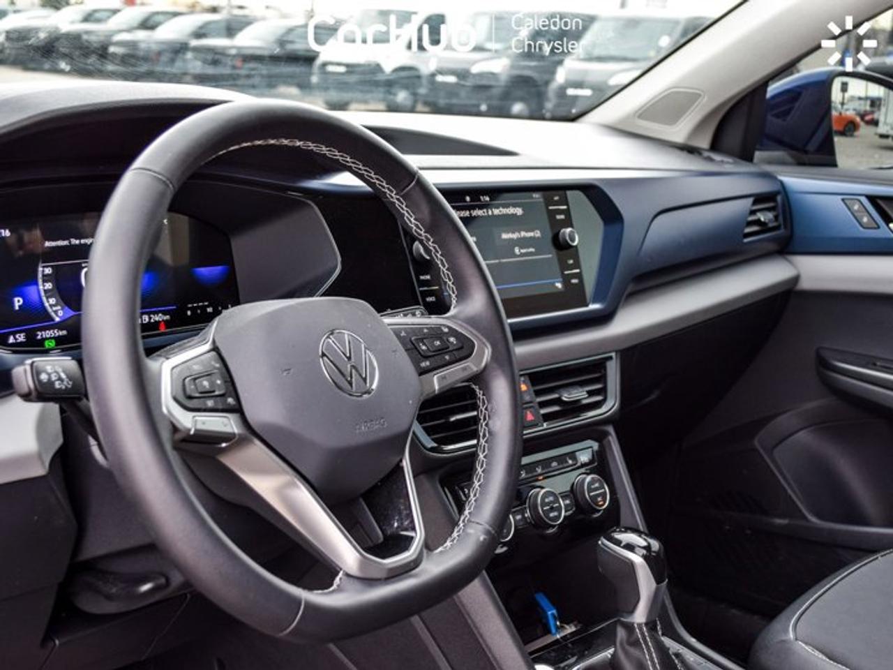 2023 Volkswagen Taos Comfortline Heated Front Seats Lane Assist Remote Start Photo