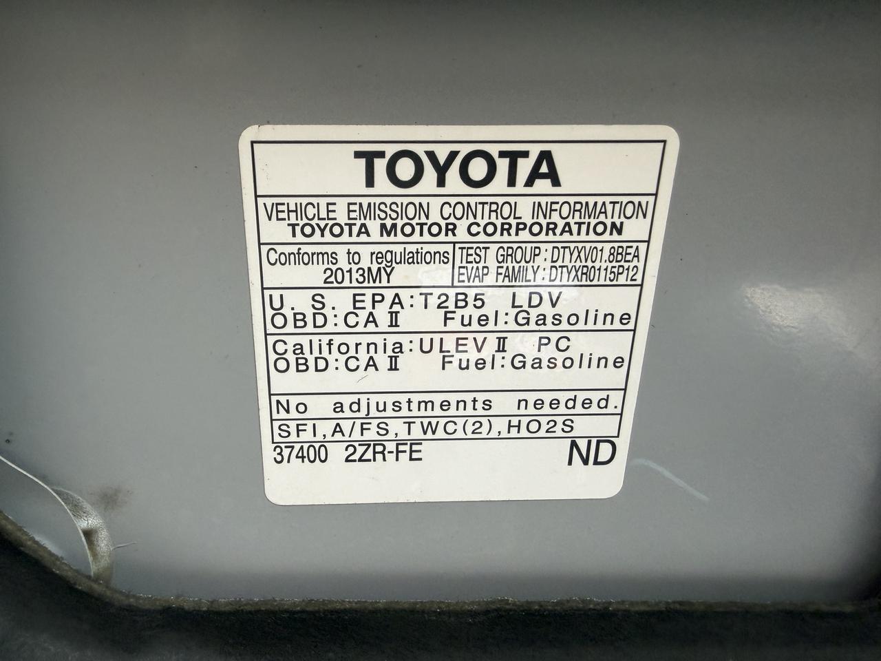 2013 Toyota Matrix Wgn Auto FWD !!! 67586 !!! CAR FAX CLEAN !!! MINT Photo