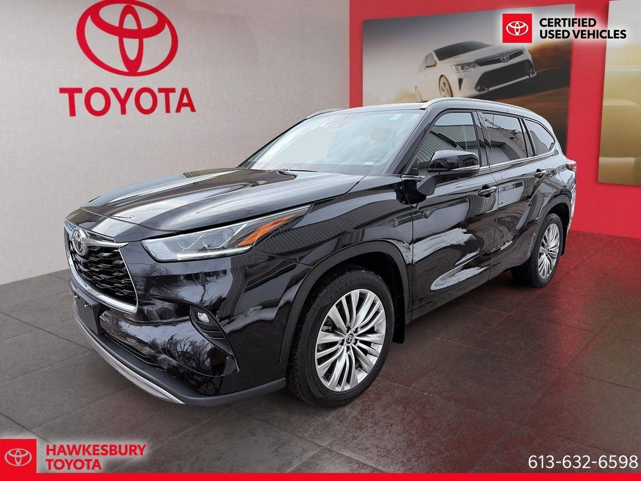 2023 Toyota Highlander LIMITED PLATINUM LOW MILLEAGE / BAS KM Photo0