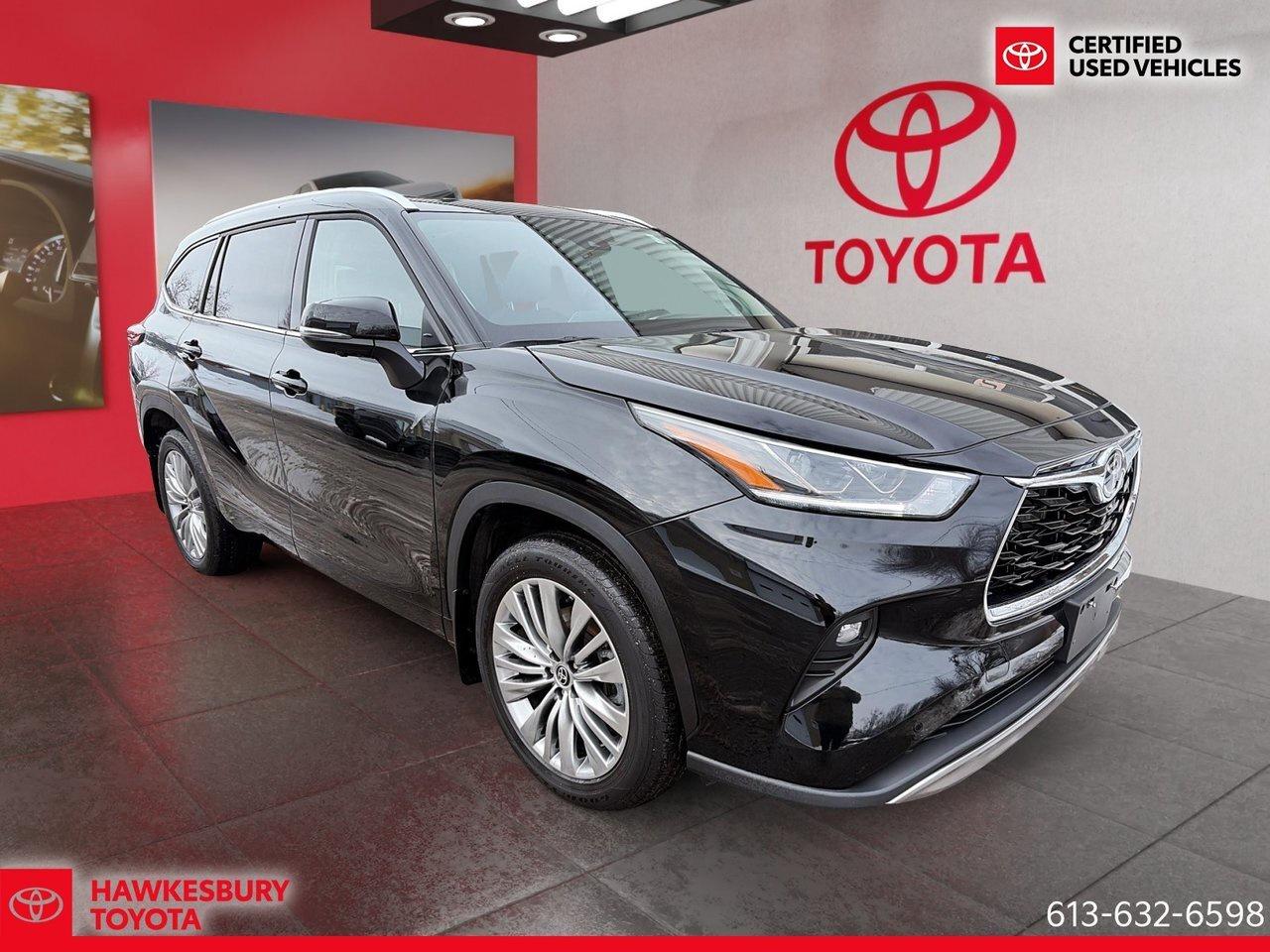 2023 Toyota Highlander LIMITED PLATINUM LOW MILLEAGE / BAS KM Photo1