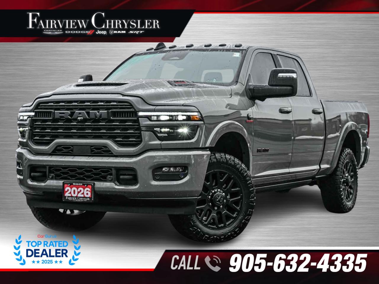 2026 RAM 2500 Limited NIGHT EDITION   SUNROOF   LEATHER   PWR BO Photo0