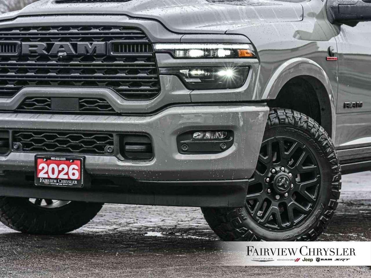 2026 RAM 2500 Limited 4x4 Crew Cab 6'4 Box NIGHT EDITION   SUNROOF   LEATHER   PWR BOARDS   DUAL ALTERNATORS Photo