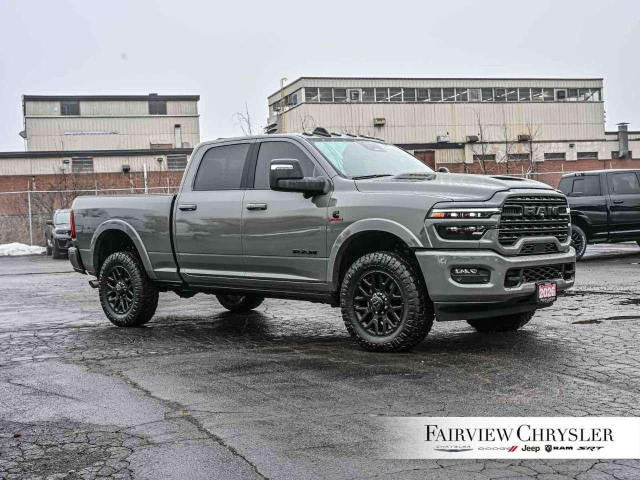 2026 RAM 2500 Limited 4x4 Crew Cab 6'4 Box NIGHT EDITION   SUNROOF   LEATHER   PWR BOARDS   DUAL ALTERNATORS Photo