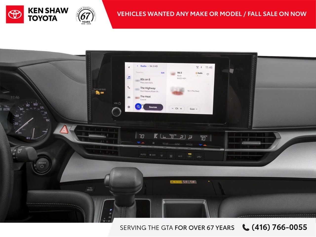 2026 Toyota Sienna XSE 7-Passenger 4dr All-Wheel Drive Passenger Van Photo