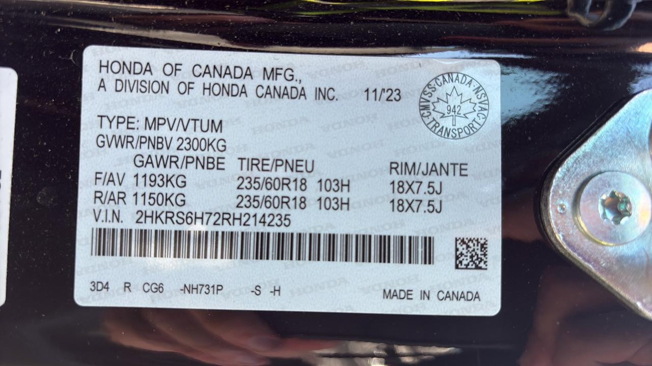 2024 Honda CR-V Hybrid EX-L Photo