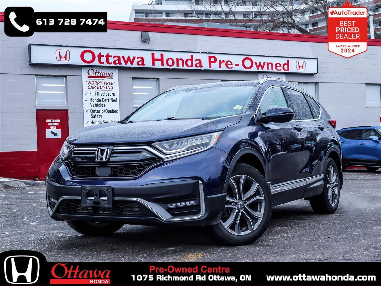 2022 Honda CR-V Touring LEATHER NAVI SUNROOF Photo0