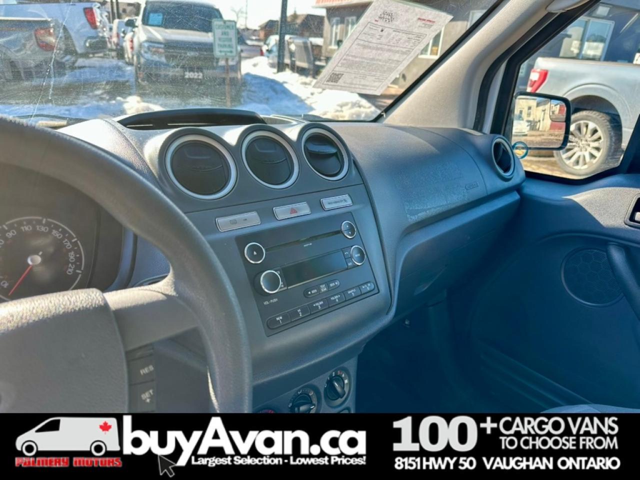 2012 Ford Transit Connect Cargo Van XLT LOW KMS 1-OWNER + Divider Photo