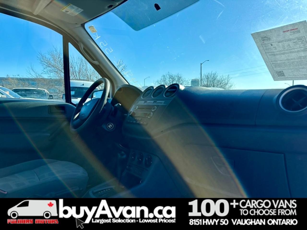 2012 Ford Transit Connect Cargo Van XLT LOW KMS 1-OWNER + Divider Photo