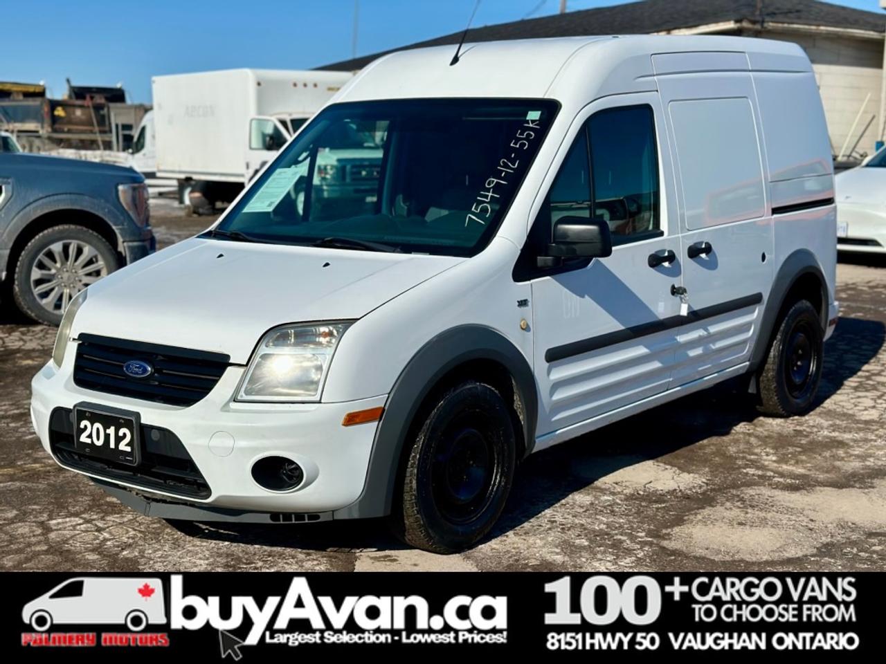 2012 Ford Transit Connect Cargo Van XLT LOW KMS 1-OWNER + Divider Photo